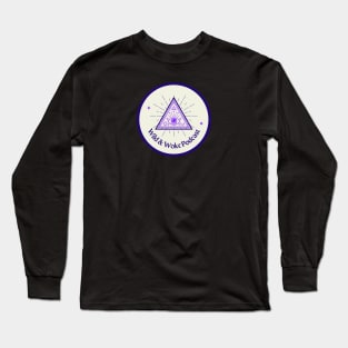 Glowing Pyramid Tee Long Sleeve T-Shirt